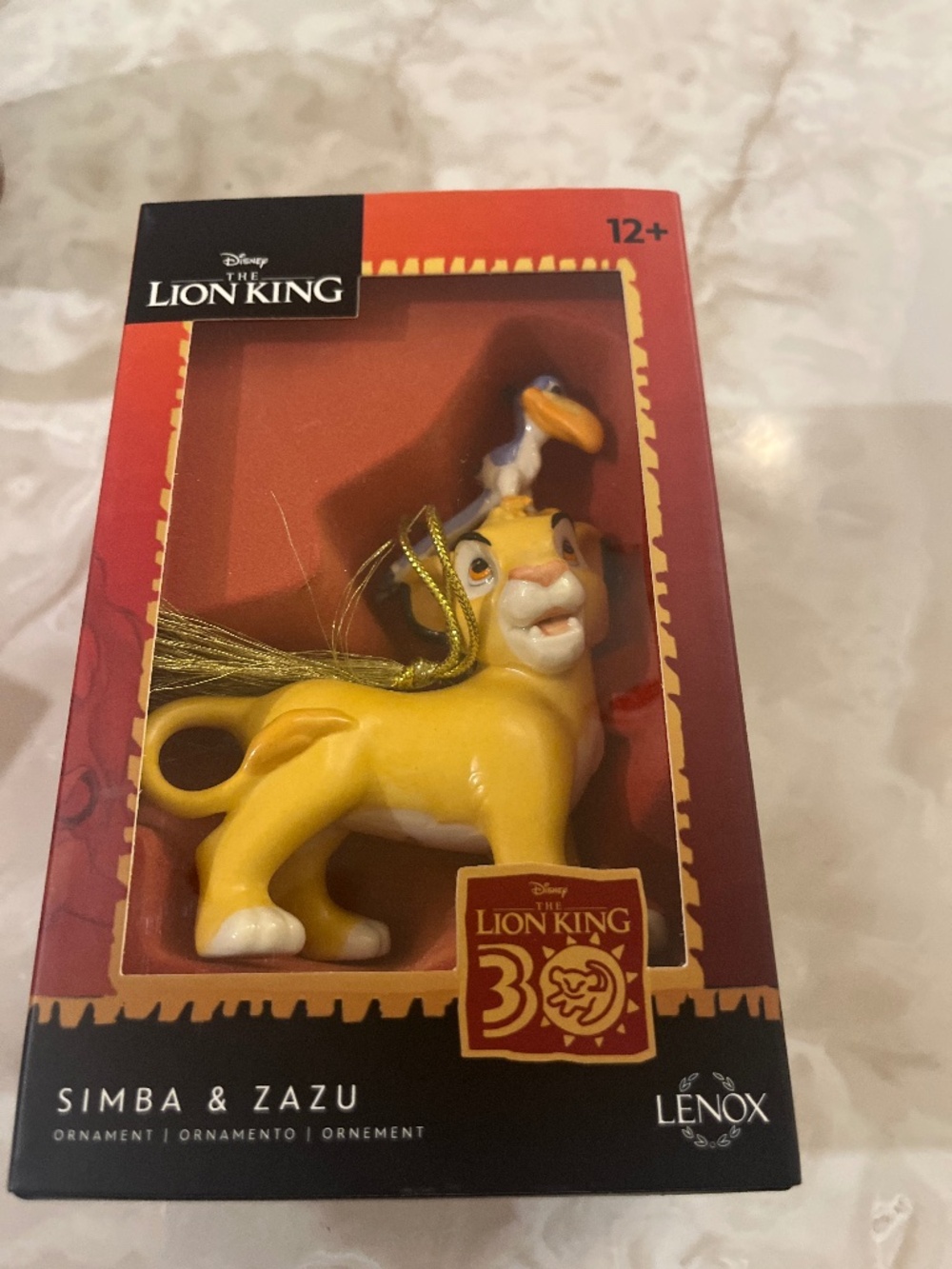 Lenox Lion King Ornament